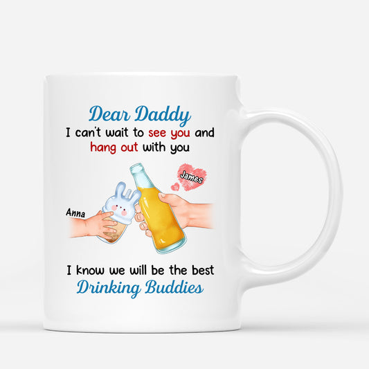 1177MUS1 Personalized Mugs Gifts Wait Meet Dad