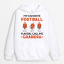 1181HUS2 Personalized Hoodies Gifts Football Dad