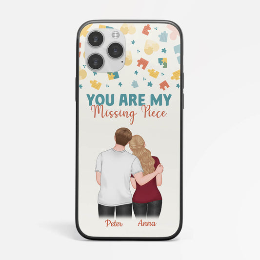 1183FUS Personalized Phone Cases Gifts Missing Piece Couples