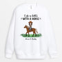 1184WUS2 Personalized Sweatshirt Gifts Life Better PetLovers