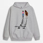 1187HUS1 Personalized Hoodies Gifts Walk Alone Horse Lovers