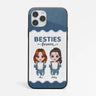 Personalized Besties Forever Iphone 14 Phone Case