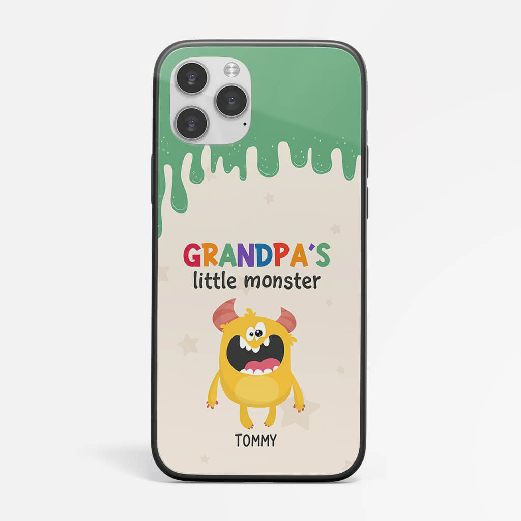 1193FUS2 Personalized Phone Cases Gifts Monster Dad