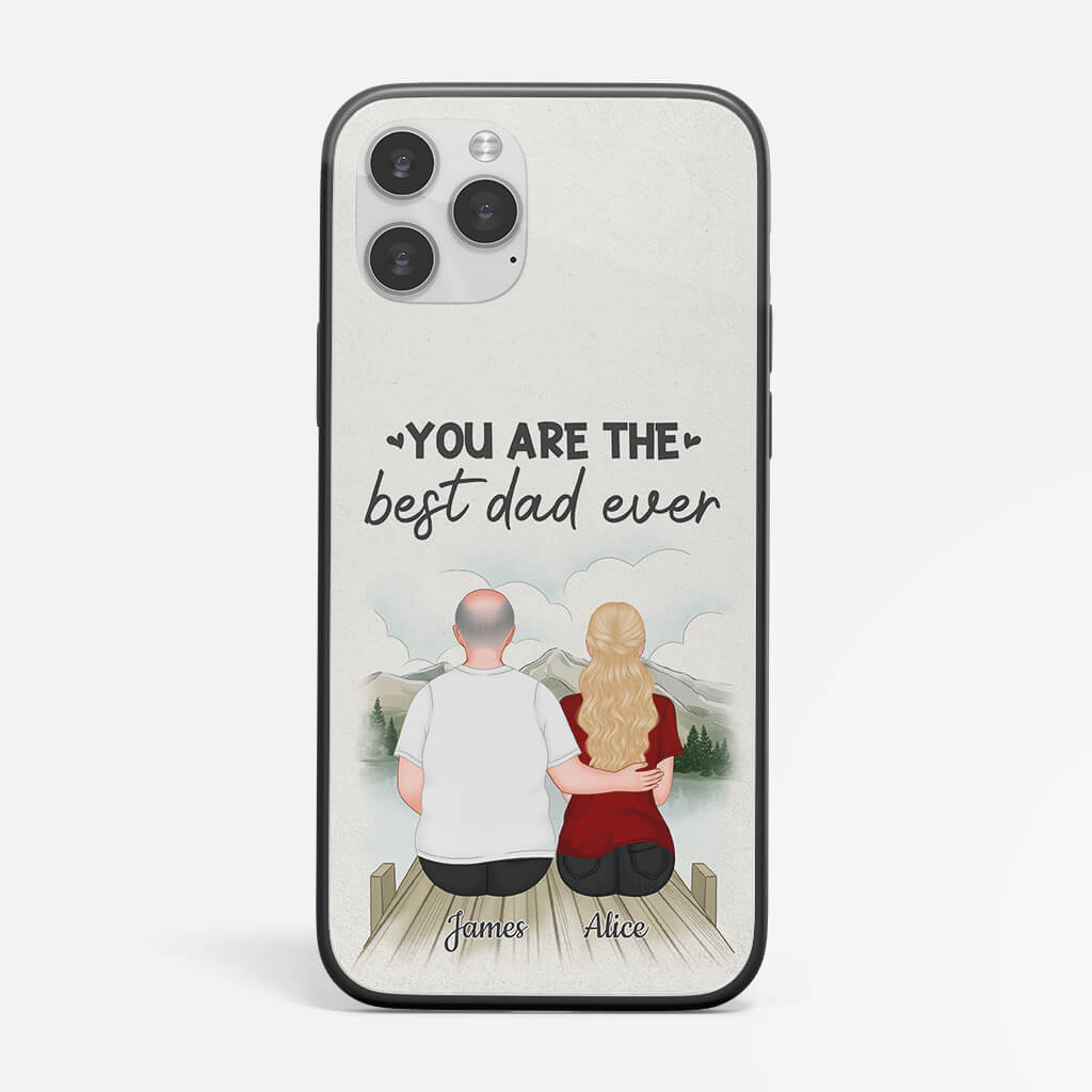 1194FUS1 Personalized Phone Cases Gifts Best Ever Dad_2176e3b8 6b7b 4926 a3aa 1727d316c921