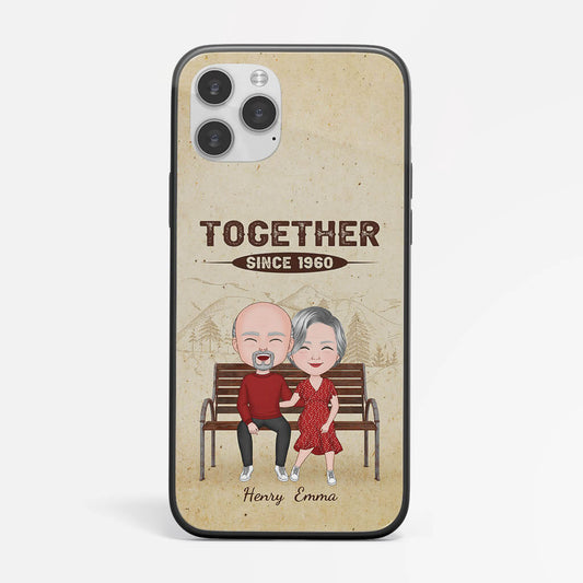 1197FUS2 Personalized Phone Cases Gifts Together Grandparents Couples