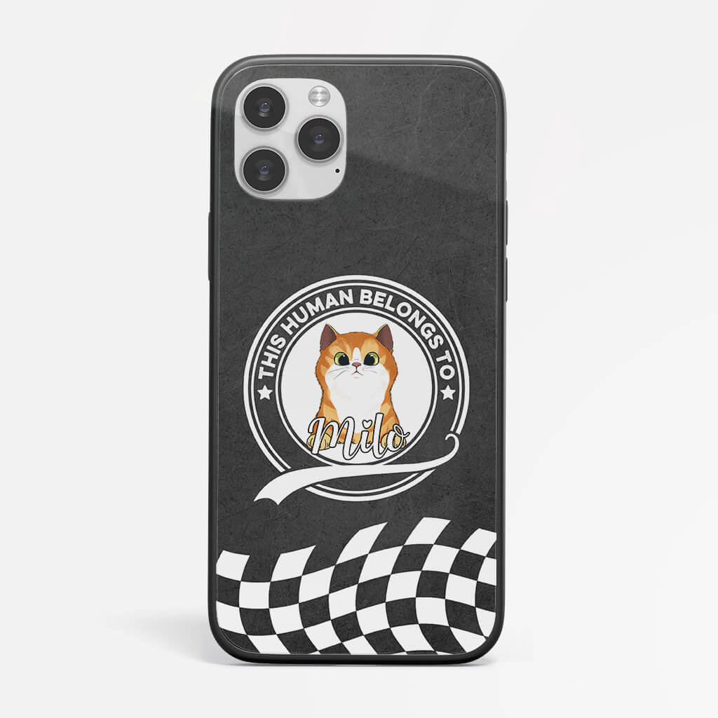 1198FUS1 Personalized Phone Cases Gifts Human Cat Lovers