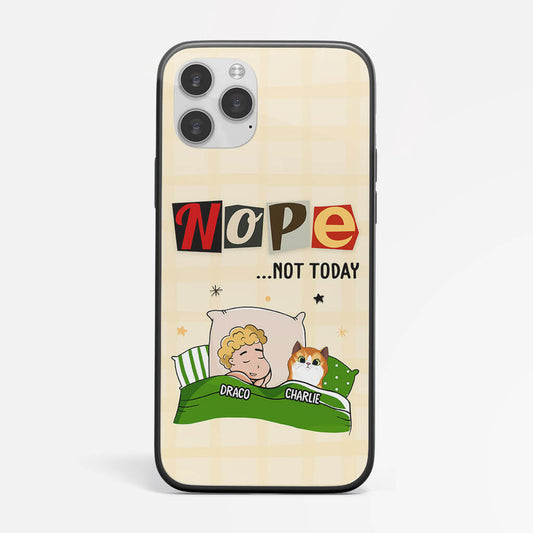 1199FUS2 Personalized Phone Cases Gifts Nope Cat Lovers