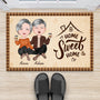 1212DUS2 Personalized Door Mats Gifts Home Fall Couples