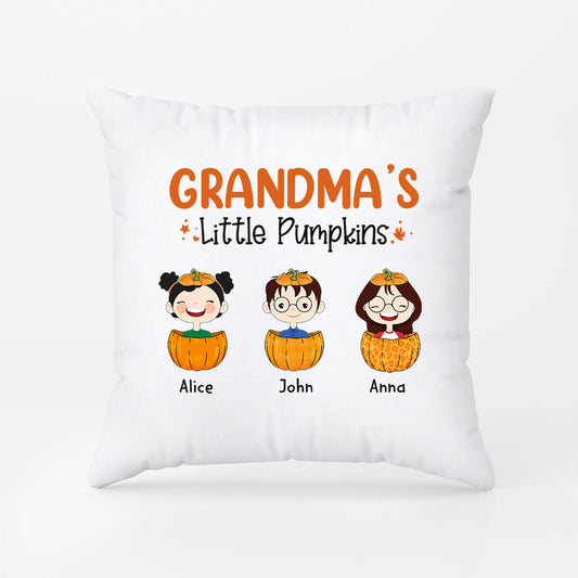 1213PUS1 Personalized Pillows Gifts Pumpkin Grandma