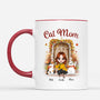 1216MUS2 Personalized Mugs Gifts In Fall Dog Lovers