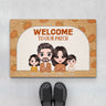 Personalized Welcome To Our Patch Fall Season Door Mat