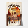 1221SUS1 Personalized Posters Gifts Fall Together Couples