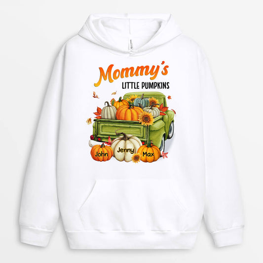 1222HUS1 Personalized Hoodies Gifts Pumpkins Mom Grandma