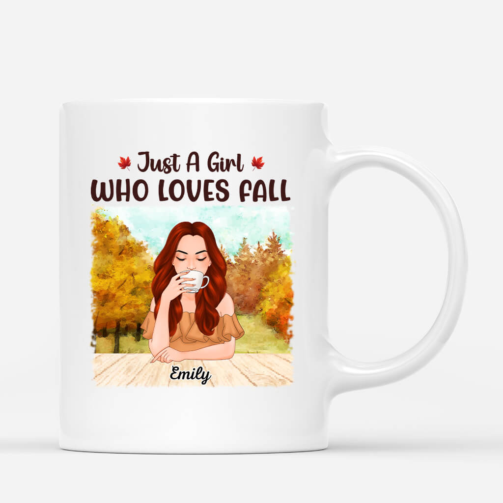 1225MUS1 Personalized Mugs Gifts Fall Her