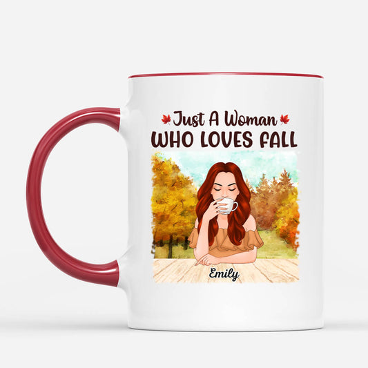 1225MUS2 Personalized Mugs Gifts Fall Her