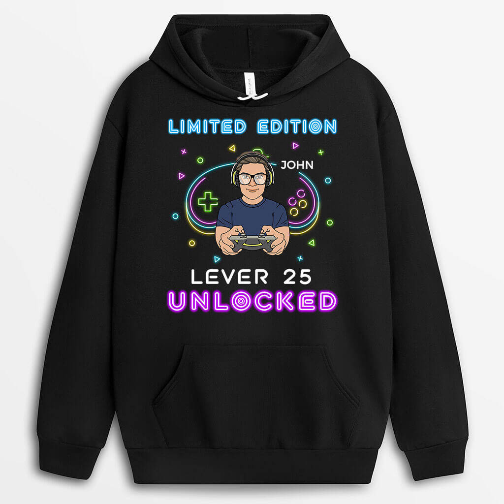 1241hus2 personalized level 21 unlocked hoodie