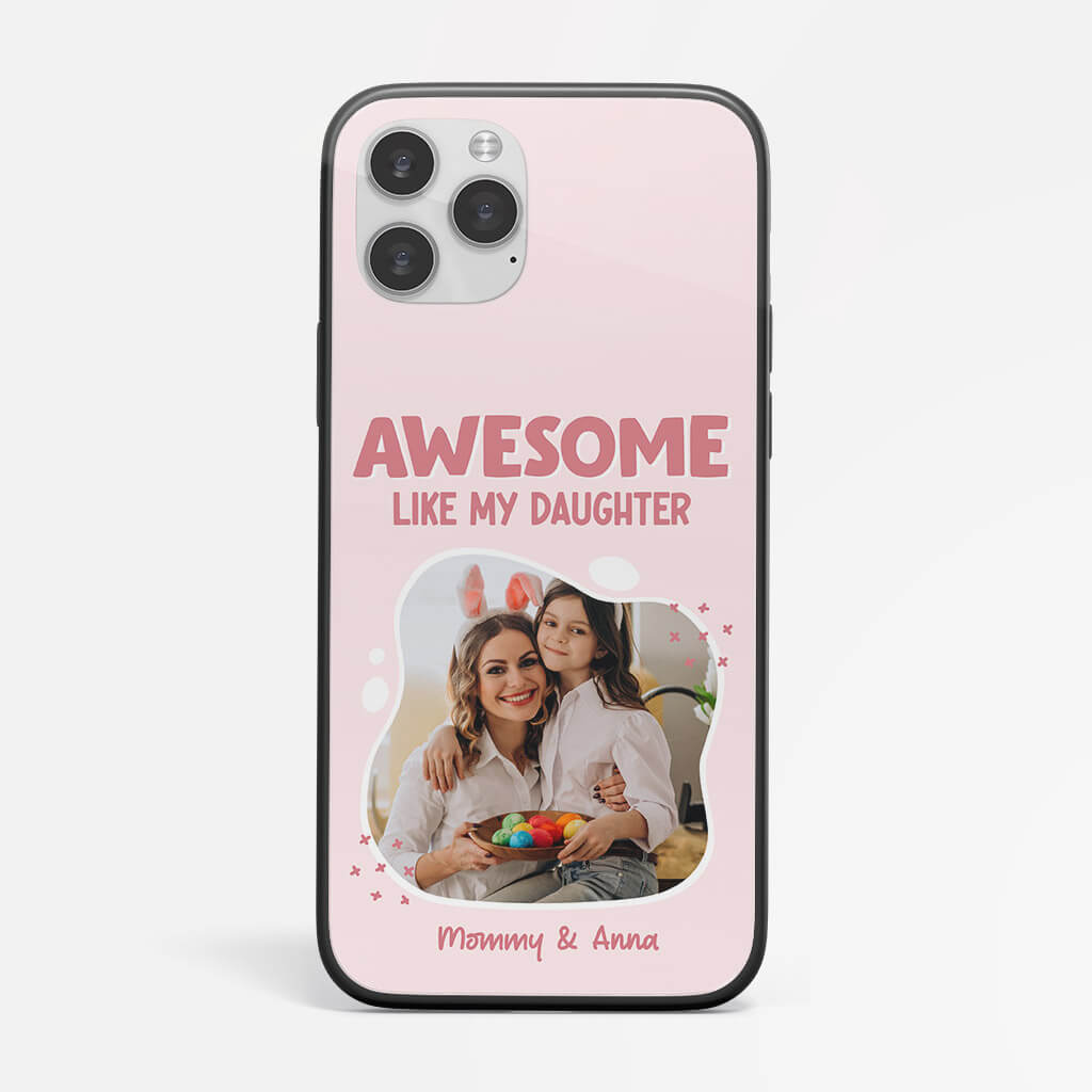 1255FUS2 personalized awesome like my daughter son children iphone 14 phone case
