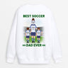 1256wus1 personalized best football dad ever sweater