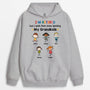 1257HUS1 personalized retired but work part time spoiling grandkids hoodie