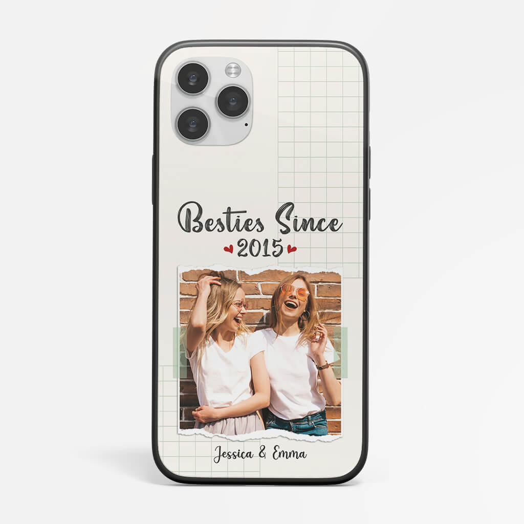 1269FUS1 personalized besties since iphone 12 phone case