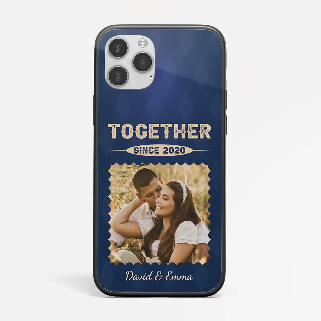 1274FUS1 personalized together since 2020 iphone 12 phone case