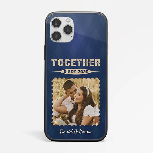 1274FUS1 personalized together since 2020 iphone 12 phone case_b1813abf 17ed 4917 9ca6 d9ee2a2685ec
