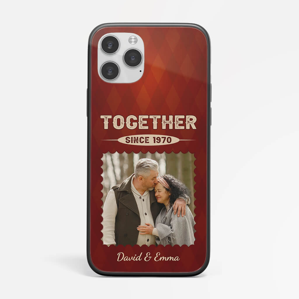 1274FUS2 personalized together since 2020 iphone 12 phone case