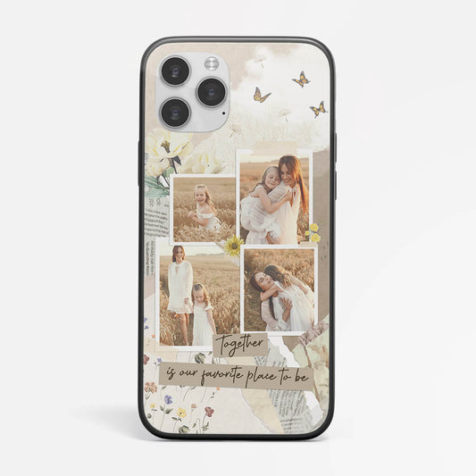 1284FUS1 personalized together is our favorite place to be iphone 13 phone case