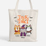 Personalized Trick Or Treat Tote Bag
