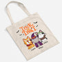1294BUS2 personalized trick or treat tote bag