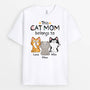 1295AUS1 personalized this cute cat mom dad belongs to t shirt