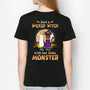 1309AUS1 personalized wicked witch with her little monster t shirt_a45b7740 90df 4636 9954 a7e9d6693034