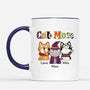 1311MUS2 personalized halloween cat mom mug