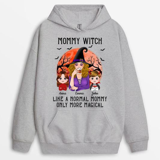 1324HUS2 personalized like normal grandma more magical halloween hoodie