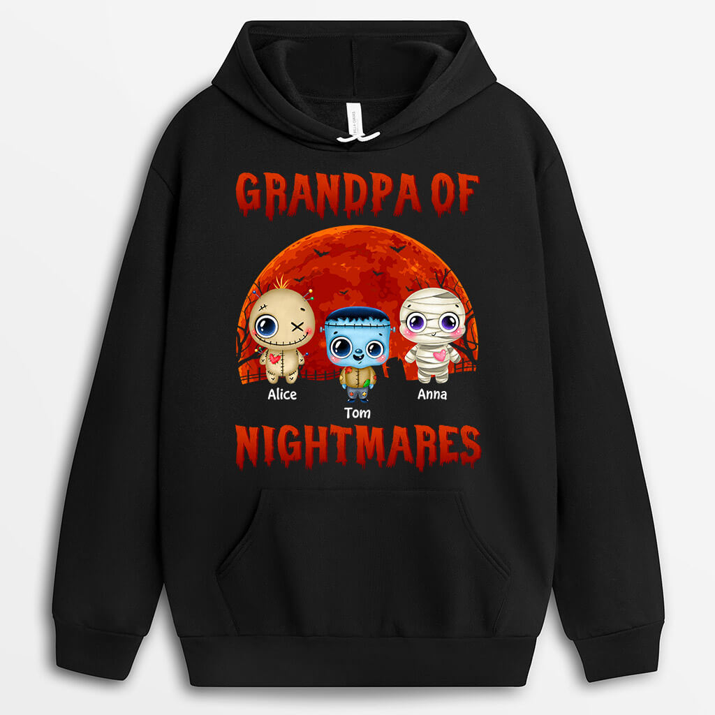 1340HUS2 personalized granpas nightmares hoodie