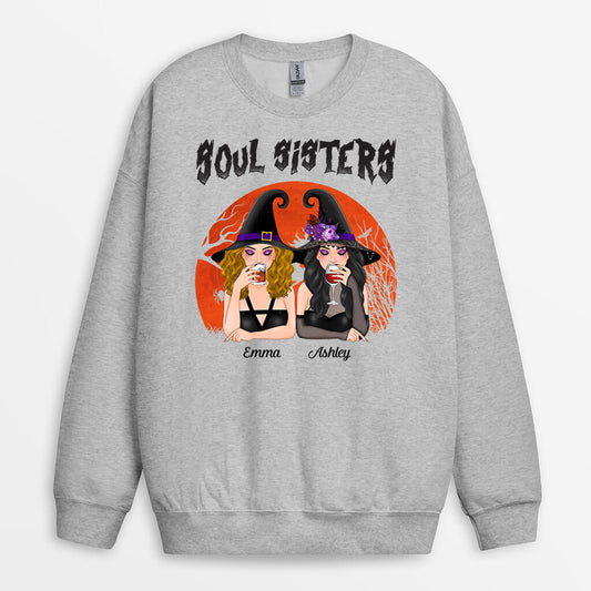 1344WUS2 personalized soul sisters sweatshirt