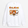 1349WUS2 personalized cute cat mom sweatshirt