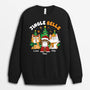 1364WUS1 personalized jingle hell christmas cat sweatshirt