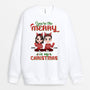 1365WUS1 personalized you are the merry in my christmas sweatshirt