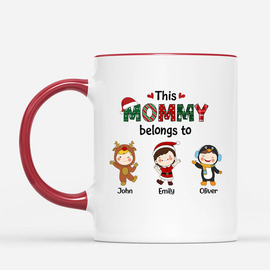 1366MUS2 personalized this grandma belongs to mug