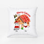 1372PUS1 personalized merry catmas pillow