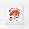 Personalized Merry Catmas Pillow