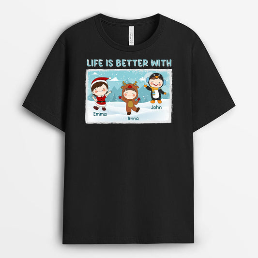 1380AUS1 personalized life is better with t shirt