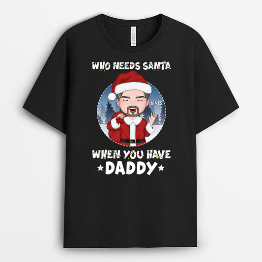 1387AUS1 personalized who needs santa when you have grandpa t shirt_2fb29bf0 102c 4ad0 aa7d a54223ece48c