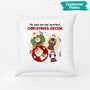 1388PUS2 personalized my cats are the purrfect christmas decor pillow