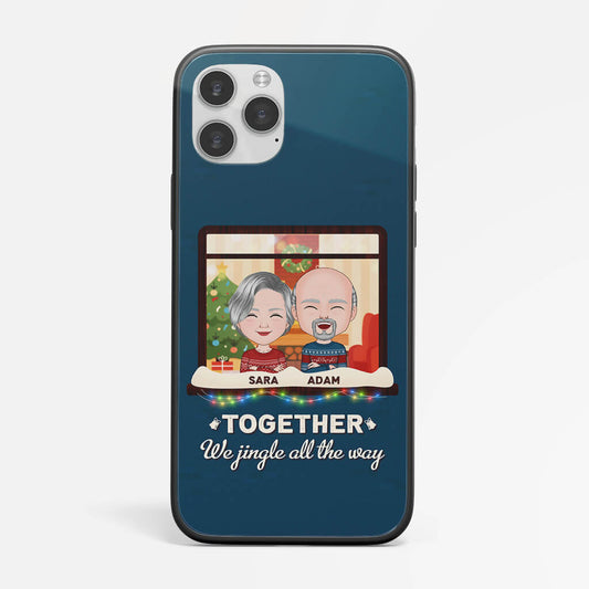 1390FUS2 personalized together we jingle all the way iphone 11 phone case