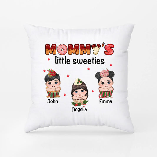 1396PUS1 personalized mummys little sweeties pillow