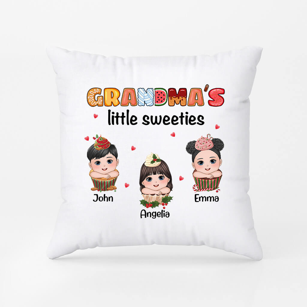 1396PUS2 personalized mummys little sweeties pillow