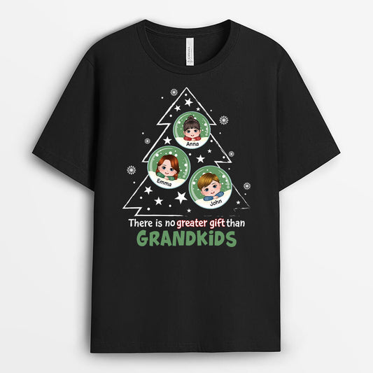1398AUS1 personalized there is no greater gift than grandkids t shirt