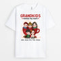 1399AUS1 personalized grandkids melted my heart t shirt